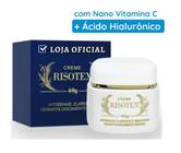 Creme Risotex Antissinais , Clareador e Hidratante Original 40g C/Nano Vitamina C+Acido Hialuronico