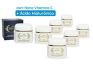 Creme Risotex Antissinais , Clareador e Hidratante Original 40g Kit C/7 un