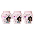 Creme Skala 1Kg Divino Potão Transição Capilar-Kit C/3Un