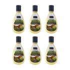Creme Umidificante Ouribel Ricino 390Ml - Kit Com 6Un