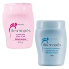 Cremes para Tratamento e Hidratação de Pés Rachados: 1 Dermopés Azul 230g + 1 Dermopés Rosa 230g