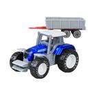 Crianças Diecast Veículos Agrícolas Mini Trator Engenharia Carro Modelo Brinquedo Presente De Natal