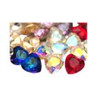 Cristais de Strass K9 para Artesanato - Coração Antigo - Ideal para Jóias, Unhas, Roupas e Sapatos