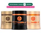 Cronograma Capilar Haskell Engrossar Cabelos Ralos 500g (mand/encorpa/tut)