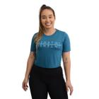 Cropped Blusa Feminina Estampado Camiseta Fitness Academia