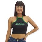 Cropped Brasil Copa do Mundo aplicação em Strass - Use criativa - Blusas  Femininas - Magazine Luiza