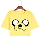 Cropped Curto T Shirt Algodão Premium Anime T Jake