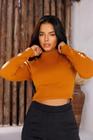 Cropped Feminino Manga Longa Inverno
