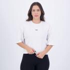 Cropped Fila Raglan Feminino Branco