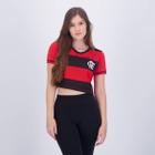 Cropped Flamengo Time Feminino Vermelho