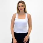 Cropped Formitz Canelado Regata Feminino