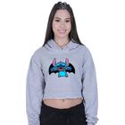 Cropped Moletom Feminino Lilo Stitch Vampiro