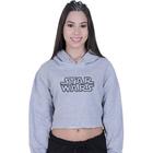 Cropped Moletom Feminino Star Wars