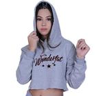 Cropped Moletom Feminino Wonderful