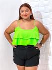 Cropped plus size
