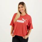 Cropped Puma ESS Logo Feminino Vermelha