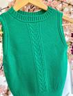 Cropped Regata Tricot - Verde