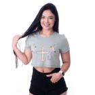 Cropped Texas Farm - Crop Top - Cf224 - Verde Menta