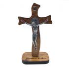 Crucifixo De Mesa Vaticano PV 16 Cm