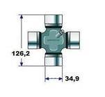 Cruzeta cardan Ford Volkswagen 801018 - Meritor