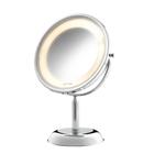Crysbel Espelho de Mesa Royale Lux com Luz Led Branco Quente