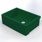 Cuba Akkor Farm Sink Fazenda Ssm - 60X40X20Cm - Verde