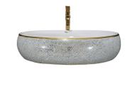 Cuba Cerâmica Banheiro/Lavabo Luxo 62X42 Cm