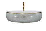 Cuba Cerâmica Banheiro/Lavabo Luxo 62X42 Cm - Smart Norte