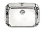 Cuba de embutir Tramontina Lavínia 48 BL em aço inox alto brilho 48x34 cm