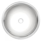 Cuba De Sobrepor Para Lavabo Redonda Em Aço Inox 34cm Tramontina