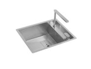 Cuba Deca Cozinha Com Monocomando Supra Hide Inox