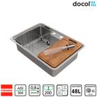 Cuba Docol Massima com Acessorios 64x44cm Sob/Emb