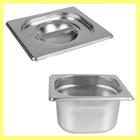 Cuba Gastronomica Com Tampa Gn Buffet Inox 1/6 100mm - Zepper