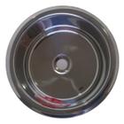 Cuba Inox 25X11,5 Redonda Medida Reduzida Para Trailer E Casas De Boneca - STRAKE