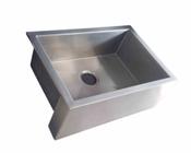 Cuba Inox Farm - 67 x 47 x 20 Modelo Fazenda Inox Escovado - STRAKE