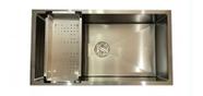 Cuba Inox Gourmet Sobrepor/ Embutir 83x45cm. + Escorredor B