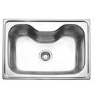 Cuba inox tramontina morgana sobrepor 69x49x20