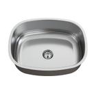 Cuba para Cozinha Pia Inox N4 41x32x14cm Polida com Válvula GhelPlus