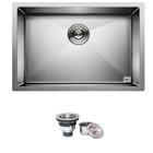 Cuba Quadrada Inox 304 Cozinha Pia Embutir Sobrepor Gourmet 60x40 Premium com Válvula