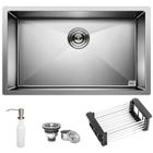 Cuba Quadrada Inox 304 Gourmet 6040 Com Acessórios - Ec243