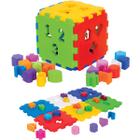 Cubo Didático Educativo Brinquedo para Bebê 1 ano