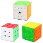 Cubo Mágico 3x3x3 + 4x4x4 + 5x5x5 Moyu Meilong (3 cubos)