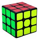 Cubo Mágico 3x3x3 Profissional Qiyi - Preto - Original
