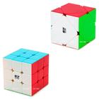 Cubo Mágico 3x3x3 + Skewb Qiyi Stickerless (2 cubos)