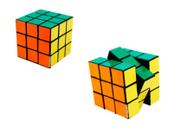 Cubo Mágico Interativo Rubick Tradicional 6,5x6,5x6,5cm