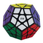 Cubo Mágico Megaminx Dodecaedro 12 Lados Black Qiheng Qytoys
