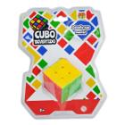 Cubo Mágico Profissional 3x3x3 Colorido Brinquedo Dm Toys