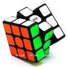 Cubo Mágico Profissional 3x3x3 Qiyi Sail W Preto - Qiyi-mfg