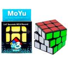 Cubo Mágico Profissional Moyu Adulto e Infantil Clássico Kit 2 Unidades
