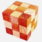 Cubo Mágico Serpente - Quebra-Cabeça Enigma Desafio Mental